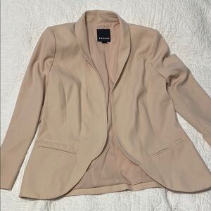 Trouve Pink Blazer Relaxed Fit Lightweight